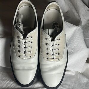 AllSaints White Leather&Suede Sneakers